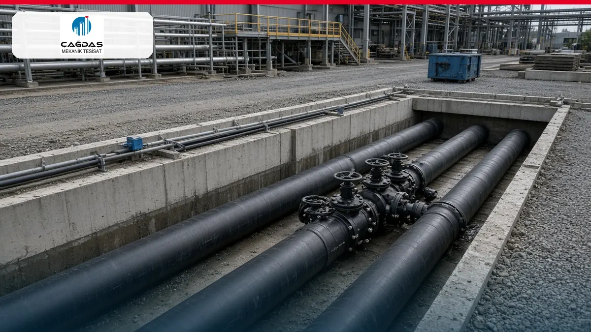 Sanayi Alt Yapı İşleri: Fabrikalarda Güvenilir Altyapı