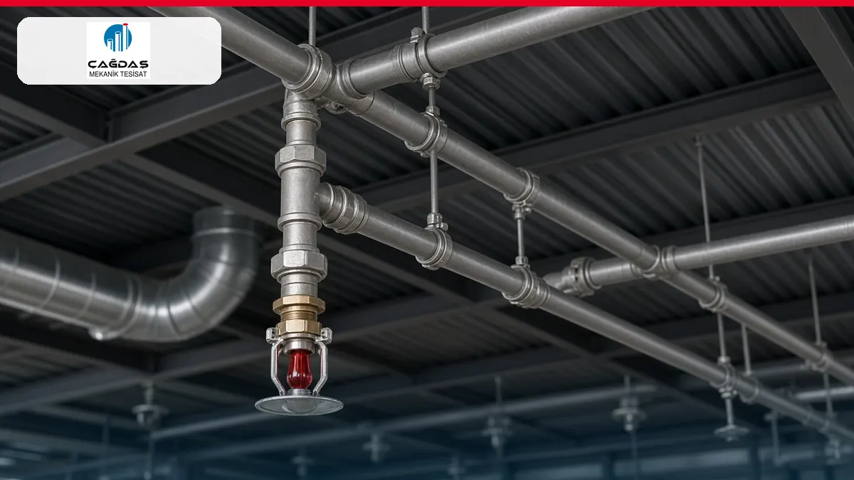 Sprinkler Sistemi Nasıl Çalışır? Yangın Algılama ve Söndürme