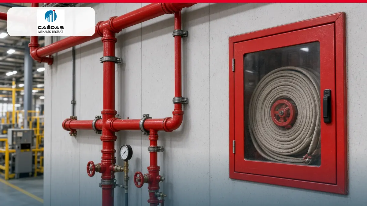 Yangın Tesisatı Nedir? Sprinkler ve Hidrant Sistemleri Rehberi