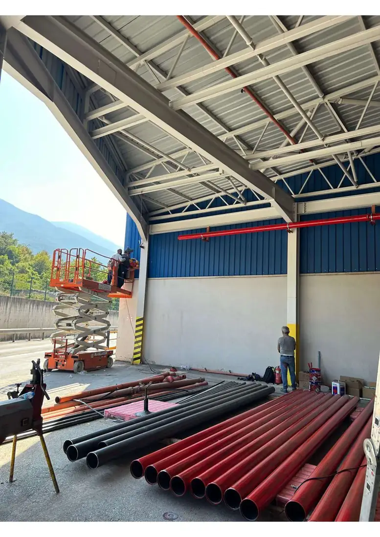 Bursa Erikli Yangın Hattı Montajı
