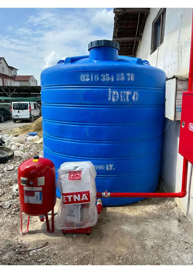 Depo ve Yangın Pompa Montajı