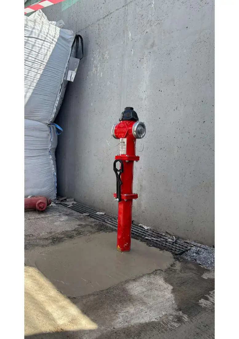 İOSG Hidrant Değişimi ve Beton Atımı